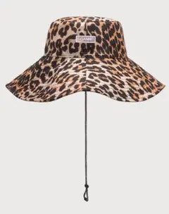 GANNI Leopard Print Bucket Hat 新品未使用品のサムネイル