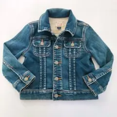 デニムジャケット　POLO　ラルフローレン　キッズ服　100cm　ストレッチ