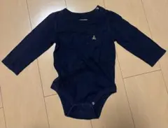 babyGap ネイビー ロンパース 80