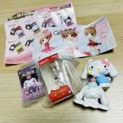 ガチャガチャ　まとめ売りQposket フィギュア さくら　サンリオキャラパキ