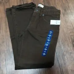 GAP Slim Straight Fit パンツ ブラウン 140cmのサムネイル