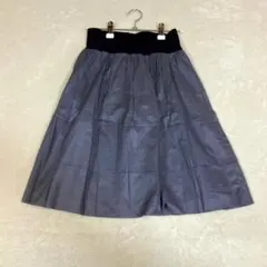theory セオリー タックフレアスカート 2 M ロイヤルブルー 鮮やか