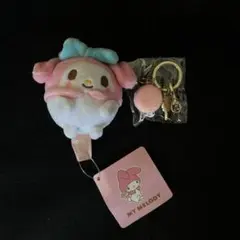 マイメロディ ぬいぐるみ ピンク　新品 美品　キーホルダー 海外限定