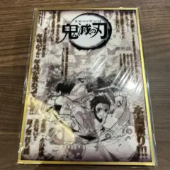 鬼滅の刃 ダイニング 立志編 お楽しみくじ アクリル色紙第4話 竈門炭治郎 錆兎