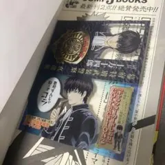 土方十四郎 キャラクターカード しおり 未切り取り 銀魂 神楽 アニメ 漫画