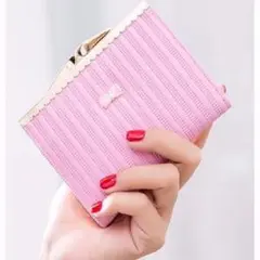 格安！！ がま口 コインケース 　 薄ピンク