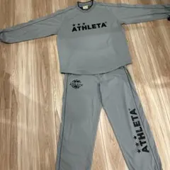 ⭐︎ATHLETA アスレタ ピステ セットアップ 上下 グレー Mサイズ グレー