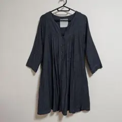 ★nayuka511様★ シュカグローバルワーク 七分袖 ワンピース チュニックのサムネイル