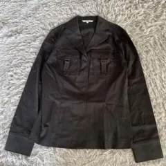 23区　オンワード樫山　ミリタリージャケット　テラードジャケット　ブラック　38