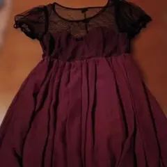 Tralalaワインカラーチュニック