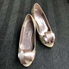 パンプス 銀座かねまつ 23cm ヒールの高さ5cm