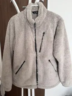 UNIQLO×Needles フリースジャケット ベージュ / Mサイズ