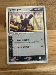 ブラッキー ☆ 強化拡張パックex1 マグマVSアクア ふたつの野望