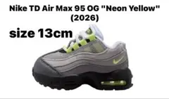 スニーカー NIKE AIR MAX 95 S (TD) Neon Yellow 15cm NIKE AIR MAX 95 S (TD) Neon Yellow 15cm - メルカリ