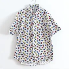 SHARKEY’S GALLERY パンダ柄シャツ XL
