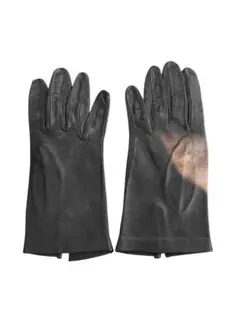 SERMONETA Gloves レザーグローブ イタリア製 ブラック　本革のサムネイル