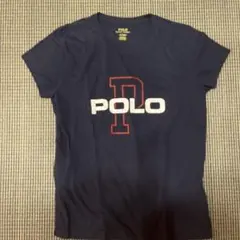 Polo ネイビー ロゴ Tシャツ