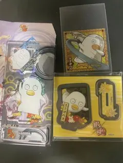 3点☆銀魂☆アクリルスタンド☆ウエハースステッカー☆エリザベス