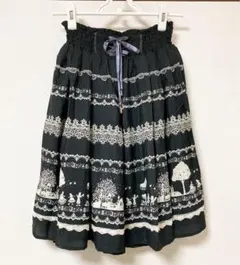 axes femme アリス柄スカート Mサイズ