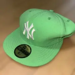 NEW ERA 59FIFTY Yankeesキャップライムグリーン 6 7/8