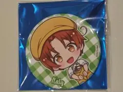 ヘタリア AMOクレープ 缶バッジ イタリア 即購入可