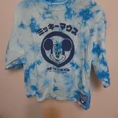 Disney ミッキーマウス タイダイ柄 Tシャツ 130cm