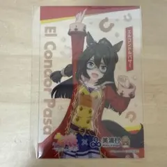 美浦村✖️ウマ娘　エルコンドルパサー　クリアカード⭐︎