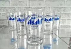 【新品未使用】⭐⭐ASAHI BEER グラス 6個セット⭐⭐