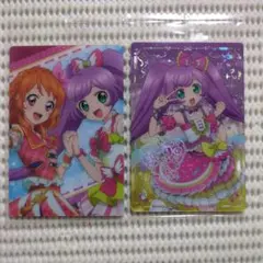 3 アイカツ×プリパラ ウエハース 真中らぁら