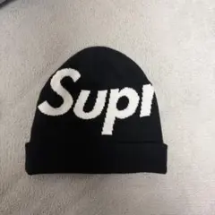 Supreme ニット帽 ビーニー ブラックのサムネイル