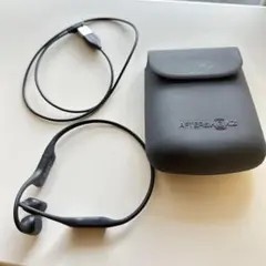 AFTERSHOKZ 骨伝導イヤホン 充電ケーブル付き　少しジャンク
