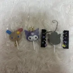 サンリオキャンディチャームバツ丸くん、クロミ