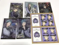 ツイステ アズール ジェイド フロイド メタルクリアカード