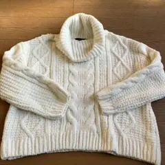 INGNI ケーブル編み タートルネックセーター