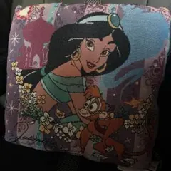 ディズニー　ジャスミン　クッション