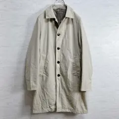 『GLR ユナイテッドアローズ』小松マテーレ ステンカラーコート シワ加工 撥水