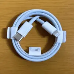 ホワイト Lightningケーブル USB-C