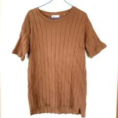 TK タケオキクチ 半袖Tシャツ ブラウン 茶色