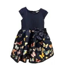 H &M ドレスワンピース／ネイビー【未使用保管品】