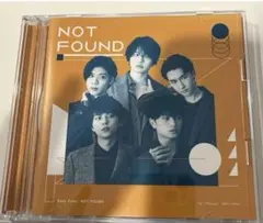 Sexy Zone NOT FOUND 初回盤