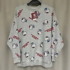 キティちゃん　レトロ柄　トレーナー　3L 新品