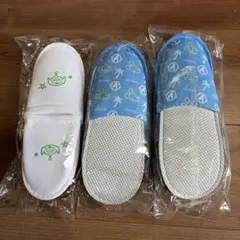 ディズニーホテル子供用スリッパ３足セット