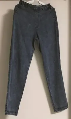 zootie（ズーティー）：エアパンツ［テーパード］デニム［ケミカル］