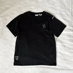 【新品タグ付】ユニクロ アニヤハインドマーチ ブラック 半袖Tシャツ150のサムネイル
