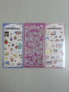 ハローキティ キャラクターシール 3枚セット