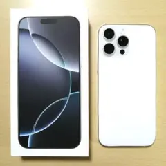 iPhone 16Pro Max 512GB ホワイトチタニウム SIMフリー