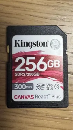 【美品】Kingston 256GB Canvas React Plus V90