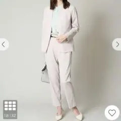 a.v.v【UVカット/接触冷感】カノコジャージーカラーレスジャケット&スーツ