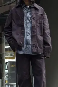 STUDIO NICHOLSON 24SS/EASE DENIM JACKET