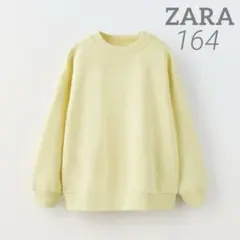 ZARA キッズ 新品 ベーシックスウェットシャツ 164 トップス トレーナー